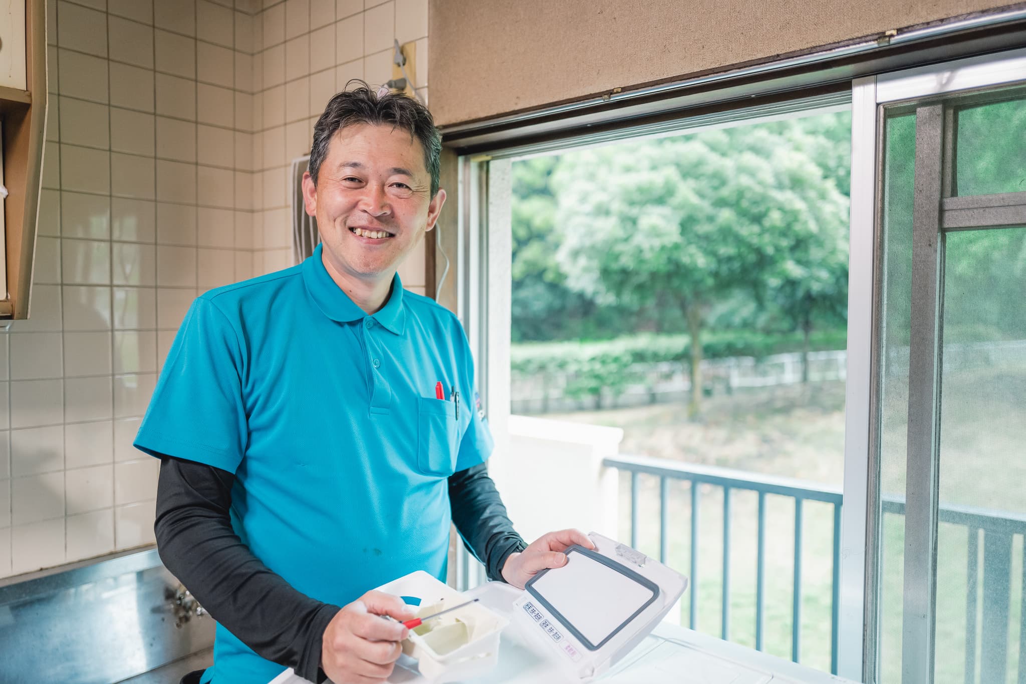 代表・川村将隆のポートレート